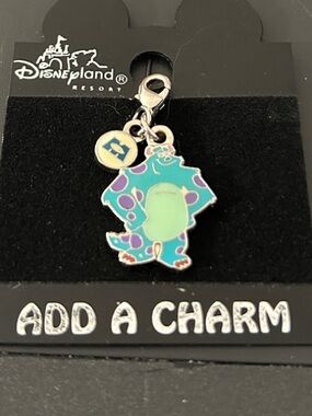 Disney Sulley add a Charm Bracelet - Teal, Purple, Green